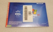 NEW! SEALED Microsoft Windows XP Professional SP1, Dell OEM **NO COA**