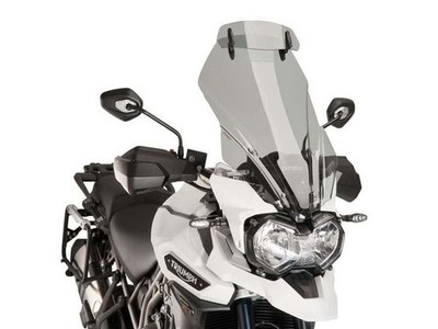 Puig Light Smoke Touring Scheibe & Verlängerung Triumph Tiger Explorer 1200 XCA 16-17