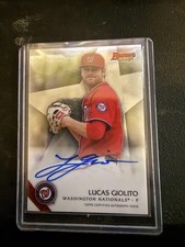 2015 Bowman's Best #B15-LG Lucas Giolito Best of 2015 Autographs