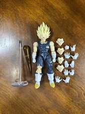 SH Figuarts Dragon Ball Z Black Hole / TKDiy Majin Vegeta Battle Damaged *RARE*