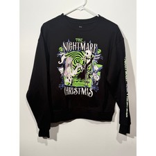 Disney Nightmare Before Christmas Women's Sweatshirt Sz Med