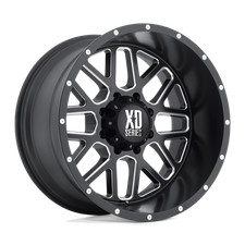 22x10 Xd Xd820 Grenade Satin Black Milled Wheel 5x5 -24mm
