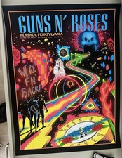 Guns N' Roses  Concert Poster Hershey, Pennsylvania July 31, 2021 approx 18"x24"