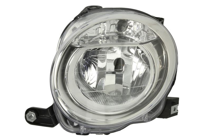 Projecteur principal TYC anti-jaunissement pour réparer le phare terne de Fiat 500 2012