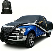 Heavy Duty Waterproof Truck Cover All Weather Outdoor Pickup UV Protection XXL 2