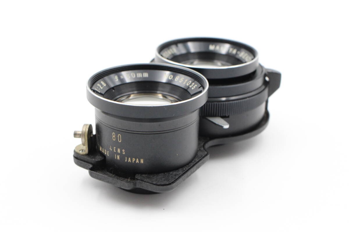 MAMIYA-SEKOR 80mm F2.8 Mamiya Sekor Twin-Lens Reflex Lens 13634 | eBay