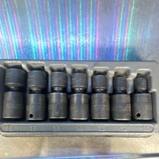 Snap On Wobble Impact Socket Set 38 Drive Metric 7 Piece Set