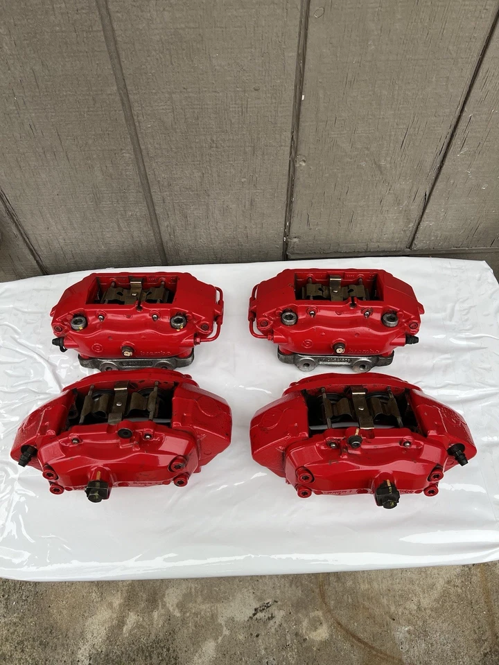 2007 Maserati Quattroporte M139 conjunto de pinças de freio Brembo dianteiro/traseiro 82102705 fabricante de equipamento original - Imagem 4 de 4