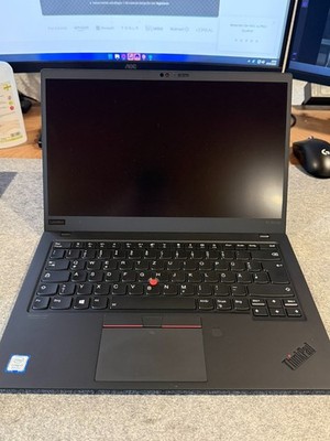 Lenovo ThinkPad X1 Carbon Gen 7 i7 8th Gen BIOS Locked ohne SSD ohne Netzteil