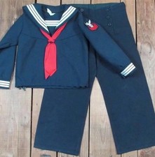 Perfect condition boys 1960s Cracker Jack navy uniform sz 3t Made in USA
