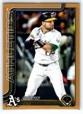 2025 Topps Update #US330 Austin Wynns /2025 Gold Athletics