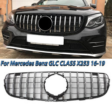 FRONT GRILLE PANAMERICANA CHROME FOR MERCEDES BENZ GLC X253 W253 2015-2019