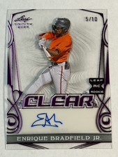 2023 Leaf Trinity CLEAR PURPLE AUTO Enrique Bradfield Jr.  5/10