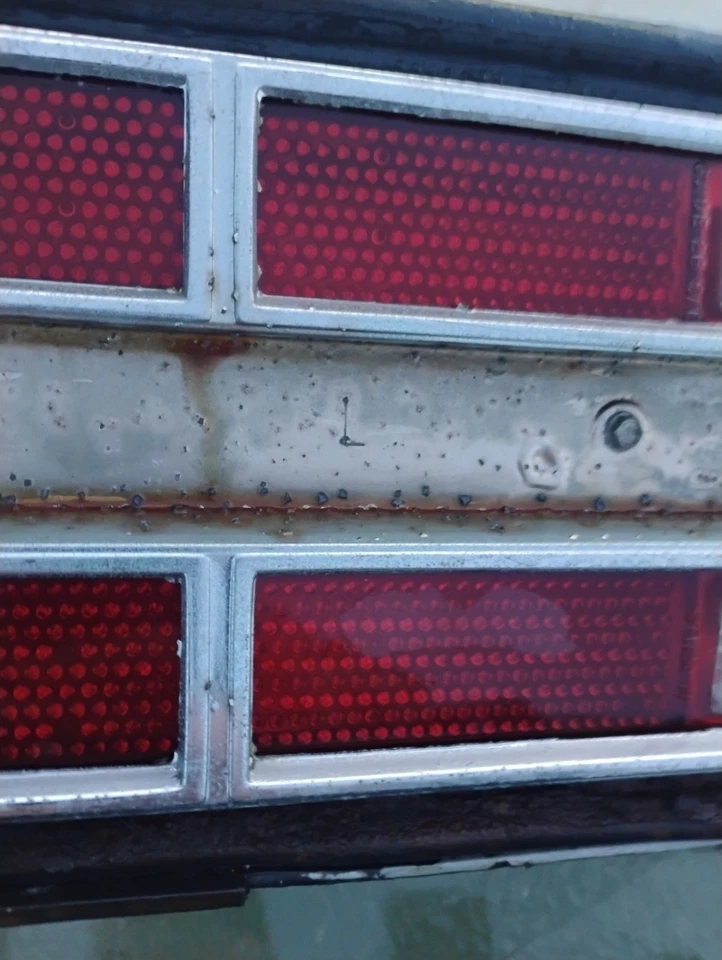 1972 Pontiac Grand Ville Sedan lanternas traseiras traseiras direita passageiro/esquerda motorista fabricante de equipamento original - Imagem 4 de 4