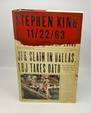 Stephen King 11/22/63 Signed First Edition Hardcover + Event Ticket & Receipt
