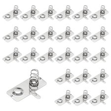 AA Battery Contact Spring Plate, 24 Pcs 28 mm x 12mm Terminal Contacts
