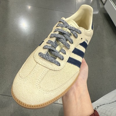 adidas Originals Samba J ' Warm Vanilla/Night Indigo ' JS3525 BIG