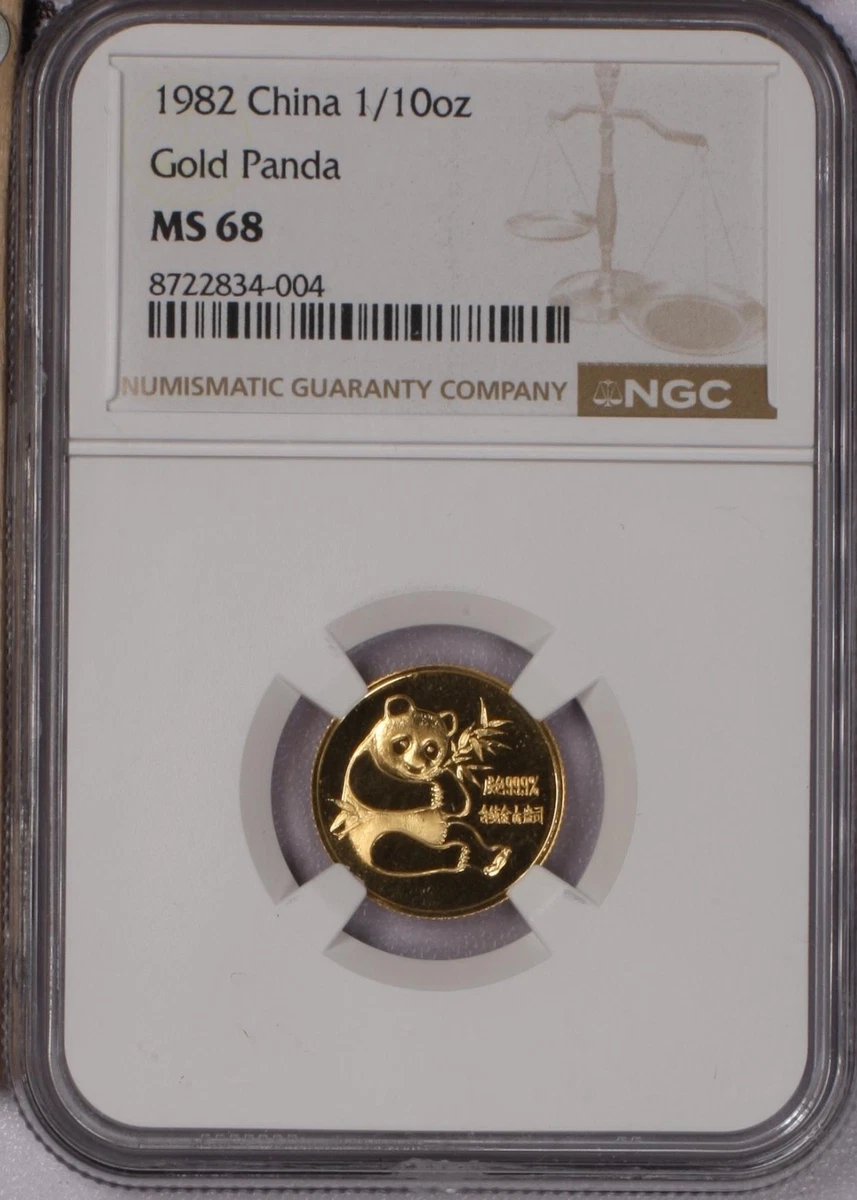 Chinese Panda NGC Grade MS 68 Gold Bullion Coins for sale | eBay