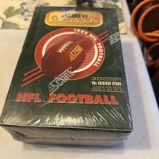 1992 SCORE Super Pack NFL Football Brand New Factory Sealed Box RARE HTF Vintage