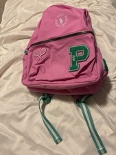 NWT Polo Ralph Lauren 100 Cotton, Multi Pocket Backpack Laptop Sleeve Muted Aop