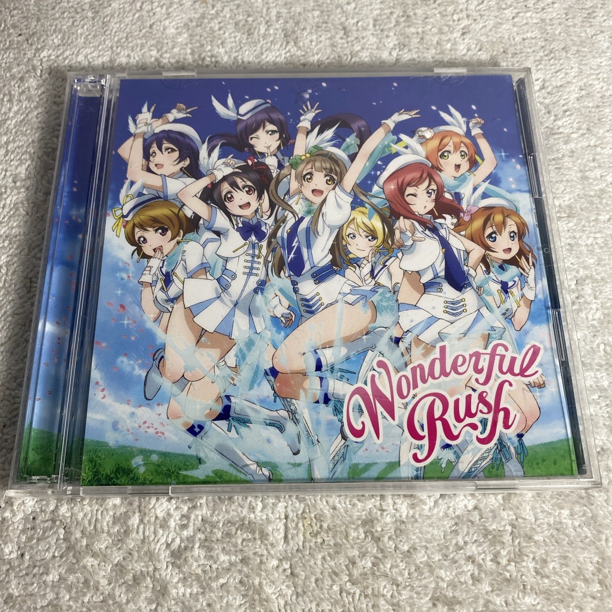 Love Live! μ's Wonderful Rush w/DVD Single CD Anime J-Pop Japanese