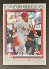 2004 Topps Chrome Yadier Molina Rookie Card RC First Year #219 NM+ SHARP!. rookie card picture