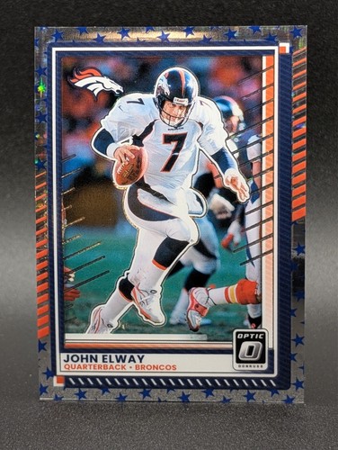 2025 Panini Donruss Optic Stars Prizm #171 John Elway Denver Broncos