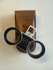 Rare VTG View Master Personal Stereo 36 Inch Close Up Attachment W/Leather Case