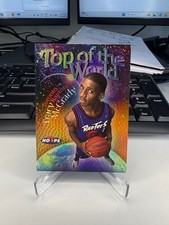 1997-98 NBA HOOPS Tracy McGrady RC TOP OF THE WORLD #8 of 15 NM+