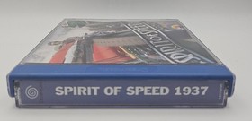 SEGA Dreamcast Spirit of Speed 1937  Complete CIB PAL UK Tested & Working