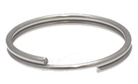50 StüCk SchlüSselringe 22Mm Edelstahl Rostfrei Sicherungsringe SchlüSselring