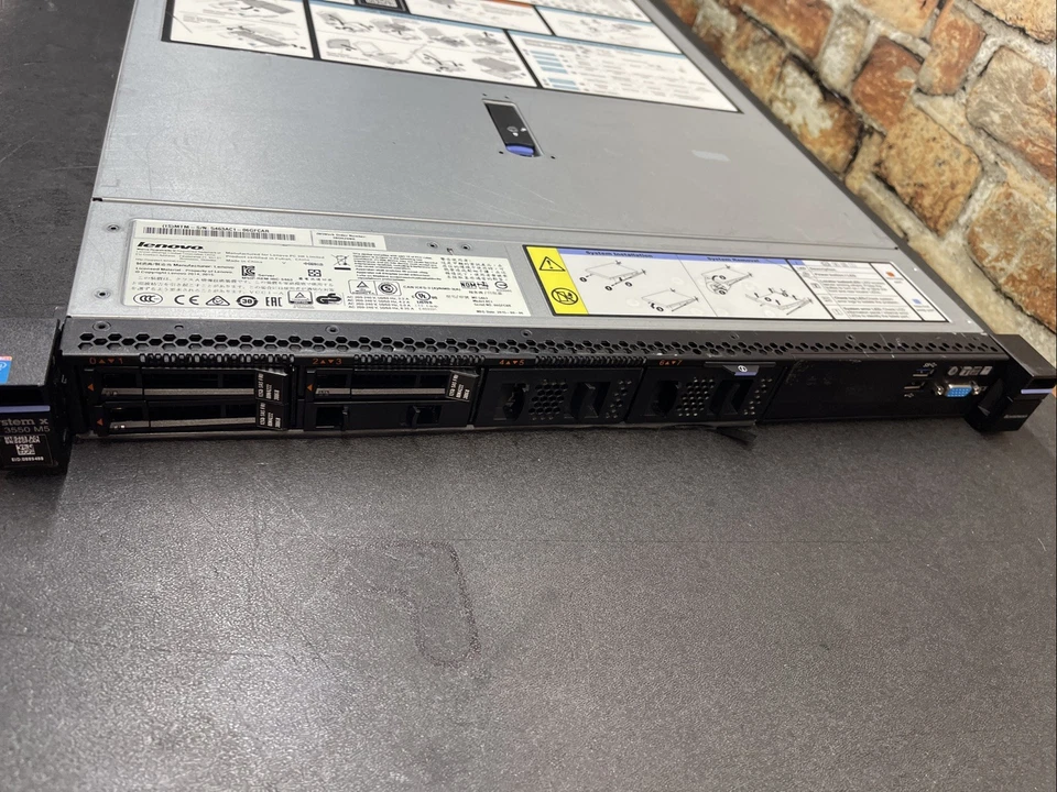 IBM System x3550 M5 E5-2697 v3 No RAM No HDD Rails Server - Image 2 of 4