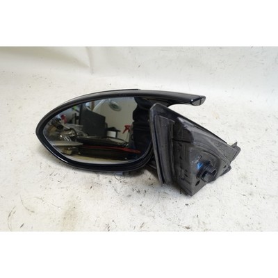 Damaged 2008-2011 BMW E90 M3 Sedan Left Power Folding Side Mirror Jerez Black OE