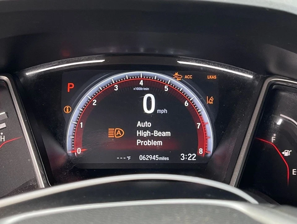 2016-2021 Honda Civic Right Passenger Side Rear Door White Foto 4 de 4