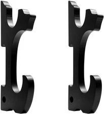 Eforlife 2/Set Sword Hook Wall Mount Samurai Hanger Display 2-Tier 