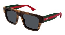 Gucci Sunglasses GG1868S 003 53mm Havana / Grey Lens