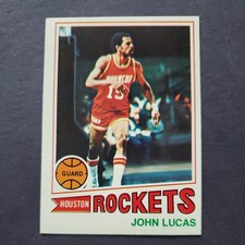 1977-78 Topps - John Lucas - #58 - Houston Rockets - Rookie Card - . rookie card picture