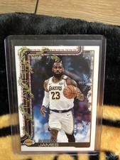 Topps 2025-26 Holiday LeBron James H119 Los Angeles Lakers NBA Basketball Card