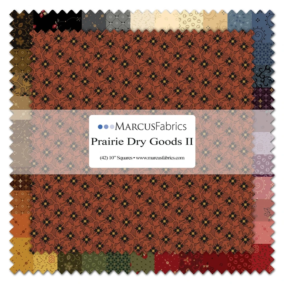 2.5in Strips, Prairie Dry Goods 2, 40pcs Jelly Roll - Image 2 of 4