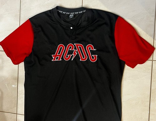 ACDC High Voltage Mesh Jersey 3XL T-shirt 2022 Basketball Top Licensed BNWOT - Picture 7 of 13