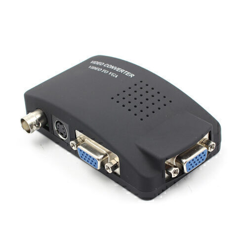 Convertidor de video a VGA TV BNC AV/SS Interruptor adaptador de señal de TV Digital BoLOVE - Imagen 7 de 10
