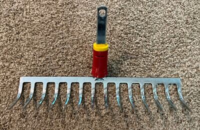 WOLF-GARTEN Multi Change 14  Wide GARDEN RAKE Made in Germany DOM 35 or DOM 40