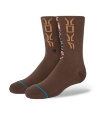 Stance X Star Wars Jawa Kids Crew Socks Casual Kids Large Youth 3-5.5 Brown