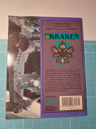 The Wake of the Kraken Scenario Pack, Renegade Legion, FASA, VGC - Picture 2 of 5