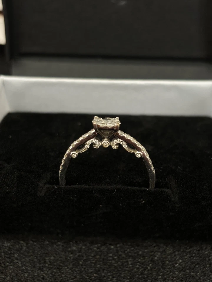 Natural Diamond Engagement Ring Set Pre-Owned  - Image 2 of 4