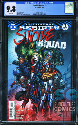 SUICIDE SQUAD #1 - FIRST PRINT - CGC 9.8 - SOLD OUT - DC COMICS ...