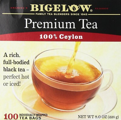 Bigelow Premium Blend Black Tea--100 Count Box