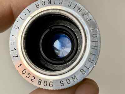SOM BERTHIOT CINOR 12.5mm f/1.9 – Objectif D‑mount vintage