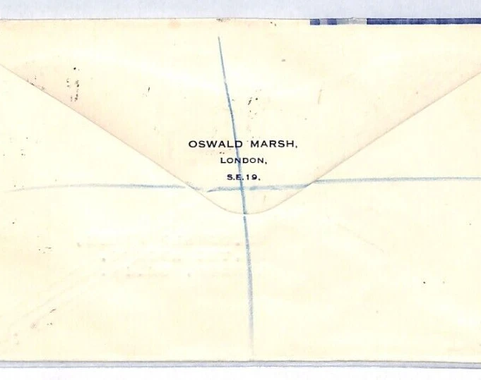 Juego de cubierta SAMOA 1935 PLATA JUBILEO *OSWALD MARSH* anuncio ilustrado año 42 Foto 4 de 4