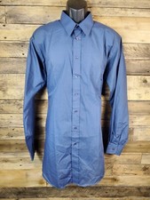 Modern Elements Button-Down Men Size XL Blue 17- 17 1/2 Chest 50" Length 36"